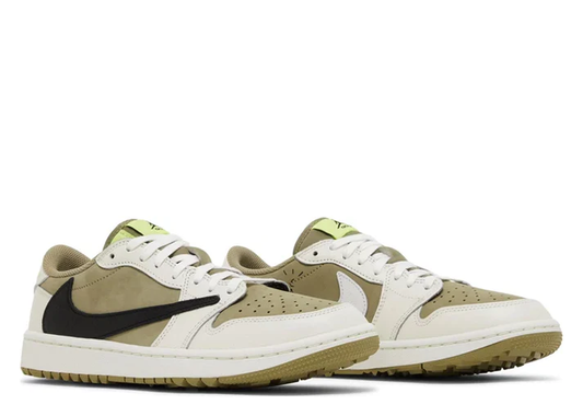 Air Jordan 1 Retro Low Golf Travis Scott Neutral Olive